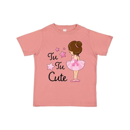 

Inktastic Tu Tu Cute- Ballerina Gift Toddler Boy or Toddler Girl T-Shirt