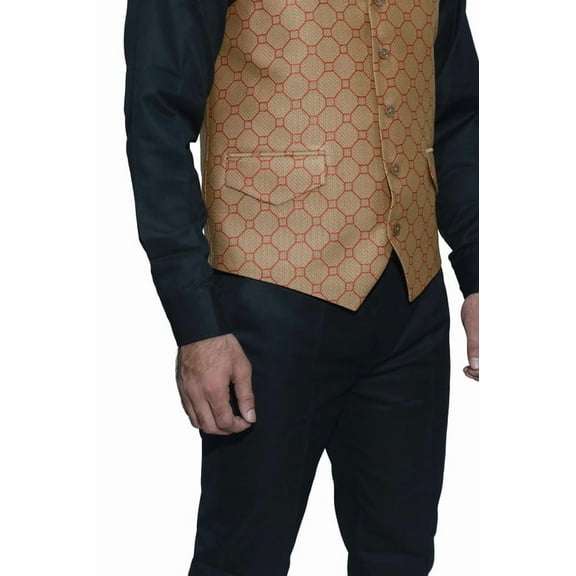 Luxe Jacquard Nehru Jacket for Men - Stylish Indian Wedding Vest Coat, Designer Formal Party Wear, Nehru Collar Vest, Elegant Men’s Fashion, XS to XXXL