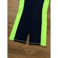 thumbnail image 5 of Moggemol Kids Boys Girls One Piece Surfing Wetsuit Zip Front Shorts Swimsuit UV Sun Protection Rash Navy Blue&Fluorescen 16, 5 of 7