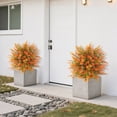 thumbnail image 4 of Artificial Daisies Flowers for Outdoor Indoor Garden Home Decoration, UV Resistant Fake Daisy Outdoor Flowers, Faux Flower for Garden, Front Door, Porch, Planter, Patio, Home Decor, Orange, 4 of 9