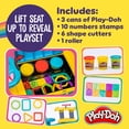 thumbnail image 3 of Play-Doh Activity School Bus - Push and Ride On Toy Car for Kids Up to 44 Lbs, Lights and Sounds. Includes Shape and Number Cutters, Play Doh Set, Kids Ride On Toy, Push Car for Girls and Boys, 3 of 5