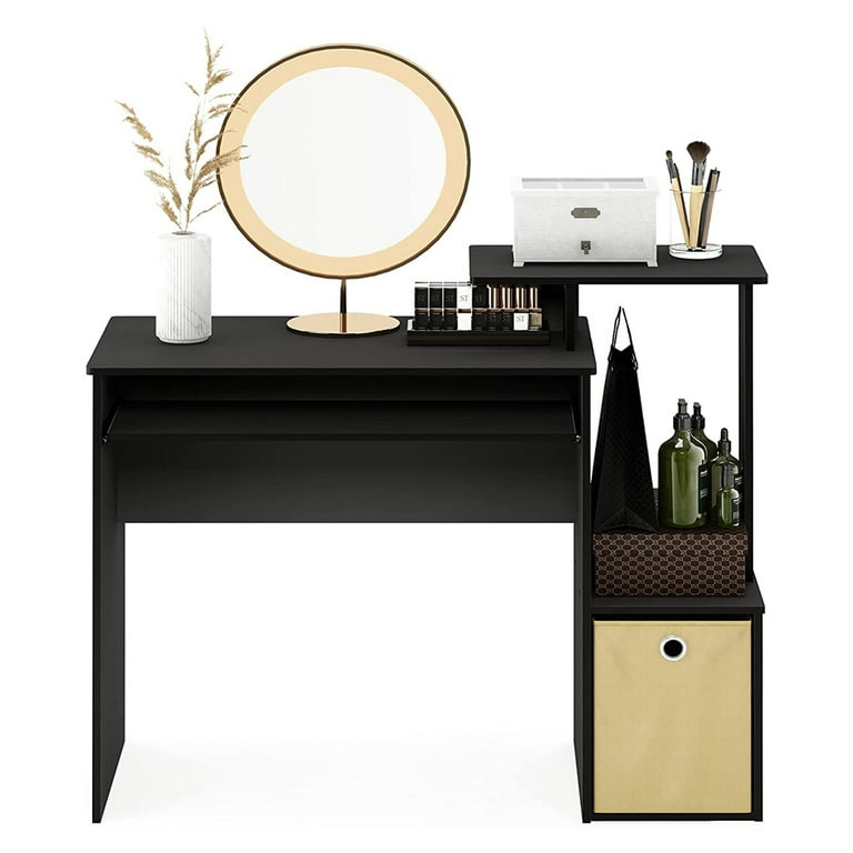 Furinno econ multipurpose home office computer writing desk bin stores discount