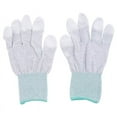 thumbnail image 1 of Anti Static Anti Skid ESD Electronic Labor Working Glove PC Computer Repair Size: M, 1 of 8