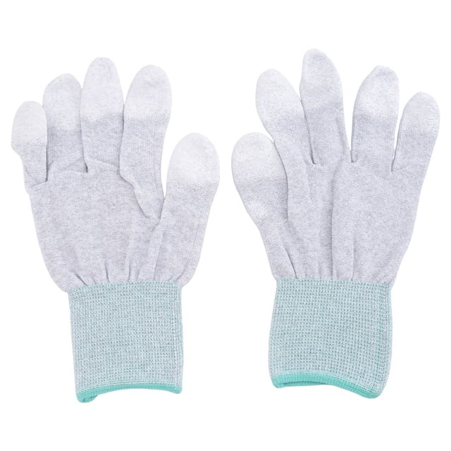 Anti Static Anti Skid ESD Electronic Labor Working Glove PC Computer Repair Size: M