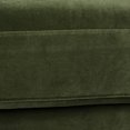 thumbnail image 2 of Olive Green Performance Velvet 3-Seater / Sturdy Plywood Frame for Strength, 2 of 6