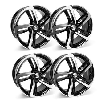 18" Single Black Machined Wheel For 2013-2015 Honda Accord – Velospinner, 8" Width, 5x114.3 Bolt Pattern