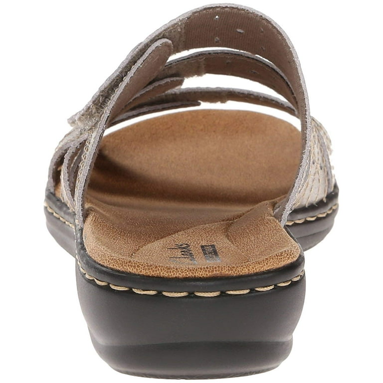 Clarks women's leisa 2024 cacti slide sandal