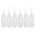 thumbnail image 5 of 6 uds botella vacía recargable botella exprimible de plástico botellas de boca puntiaguda de 50ml, 5 of 5