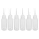 thumbnail image 5 of 6 uds botella vacía recargable botella exprimible de plástico botellas de boca puntiaguda de 50ml, 5 of 5