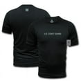 thumbnail image 5 of S30-CST-BLK-01 RapidCool T-Shirts, Coastguard, Black, Small, 5 of 5