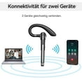 thumbnail image 4 of Oreillette Bluetooth, Conception Ergonomique pour un Confort Toute la Journée, Oreillette à Réduction de Bruit à Double Micro, Son Naturel Sans Distorsion, Connexion Rapide et Stable pour un Jumelage Fluide, Élégante, 4 of 6