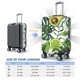 thumbnail image 4 of Balery Watercolor Green Tropical Funda de equipaje, fundas para maletas, elástica, lavable, protector de maletas, compatible con maletas de 18 a 32 pulgadas-Large, 4 of 7