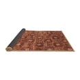 thumbnail image 2 of Ahgly Company Indoor Round Oriental Brown Industrial Area Rugs, 6' Round, 2 of 4