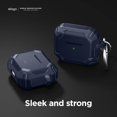 thumbnail image 4 of AmPm Solid Armor Case Compatible with AirPods 3 Case Cover - Shock Absorbing Design, Durable TPU Material, Supports Wireless Charging, Full Body Protection (Black), 4 of 8