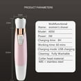 thumbnail image 3 of Fiudx Depiladora Facial 5 En 1, Resistente Al Agua y de Carga Rápida, Ideal para Todo Tipo de Piel, Práctica Herramienta de Cuidado Personal para Mujeres, Rendimiento Duradero., 3 of 6