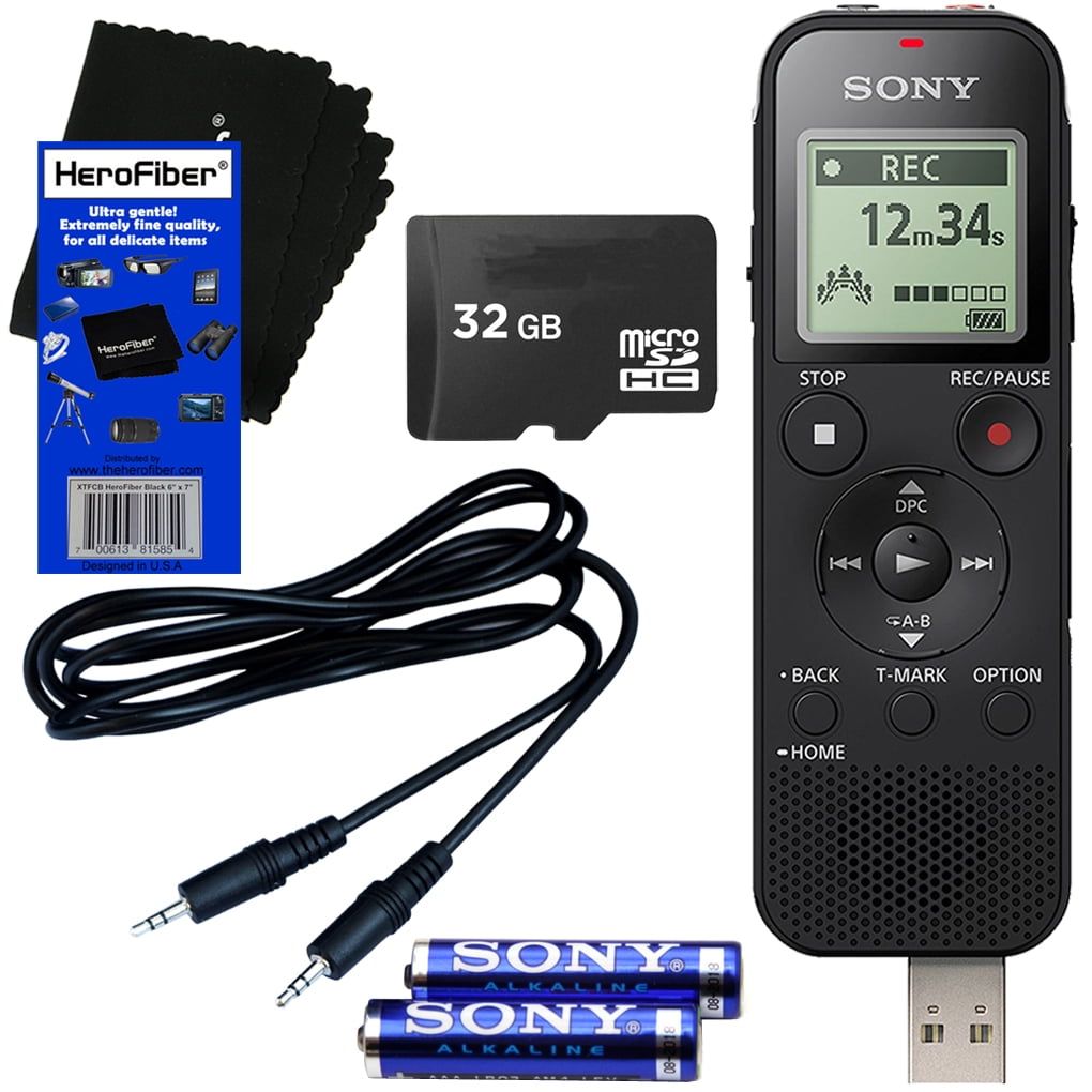 Sony ICDPX470 Stereo Digital Voice Recorder with with Builtin 4GB