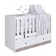 thumbnail image 1 of Cuna Corral Nordica 3 En 1 Cama Entrenadora Para Bebe Armable de Madera Blanco Kingshouse, 1 of 7