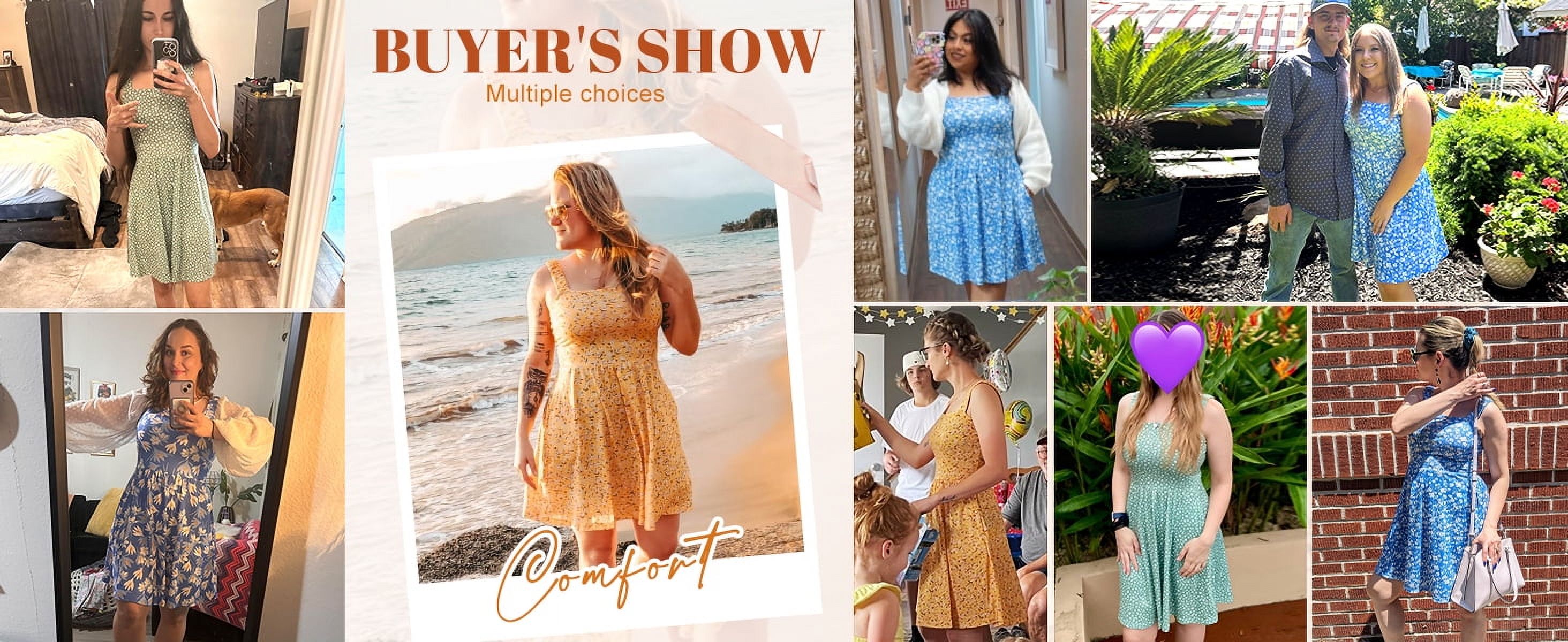 UVN Boho Floral Sleeveless Midi Sundress photo 8