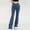 Blue, variant on Sevevn Bell Bottom Jeans for Women High Waisted Stretchy Flare Jeans with Pockets Trendy Crossover Pull On Flare Jeggings