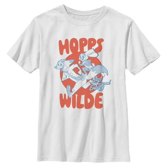 Boys Zootopia 2 Judy Hopps and Nick Wilde Running Friends T Shirt