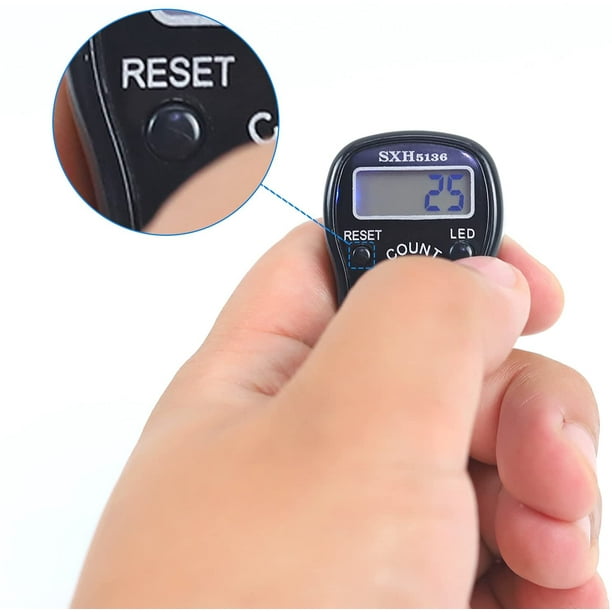 Finger Counters – 5 Doigt LED numérique avec compteur de doigts