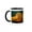 Black/White, variant on 3drose, Brazil, Amazon, Manaus, Rio Negro, Pink River Dolphin., 11oz Mug