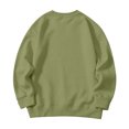 thumbnail image 2 of YOUYEDIAN Girls Oversized Sweatshirts Kids Fashion Long Sleeve Crewneck Fleece Pullover Tops, 2 of 3