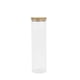 thumbnail image 1 of 9 pz Frasco Especiero de Vidrio Organiseiton con Tapa de Bamboo 1.1 Litro, 1 of 3