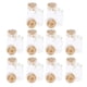 thumbnail image 1 of 20pcs 5ml Mini Frascos de Botellas con tapones de goma Botellas de sellado Viales Amarillo Zulema Viales estériles sellados, 1 of 8