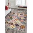 thumbnail image 4 of EORC Multi Handwoven Wool Contemporary Summer Weave Rug, 8' x 10'-Color:Multi,Material:Wool, 4 of 4