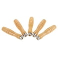 thumbnail image 1 of Minkissy 5pcs File Handles Wooden Ergonomic for Craftsmen Woodworking, 1 of 6