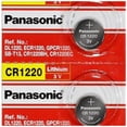 thumbnail image 1 of Panasonic CR1220 3V Lithium Coin Battery - 2 Pack, 1 of 1
