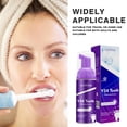 thumbnail image 2 of Peggybuy 50ml Color Correcting Toothpaste Portable Purple Foam Toothpaste for Dental Care, 2 of 9