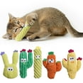 thumbnail image 1 of Catnip Toys Pawsible Cactus 100% orgánico para gatos de interior x5, 1 of 7