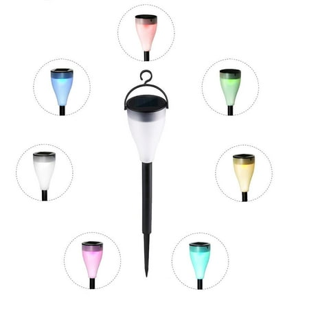 Color Changing Solar Landscape Lights Ktaxon Color Changing Solar Powered LED Night Light for Landscape, Lawn, Pathway, Patio, Garden, Table ()
