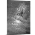 thumbnail image 1 of ARTCANVAS Paradise Lost Canvas Art Print by Gustave Dore - Size: 12" x 8" (0.75" Deep), 1 of 9