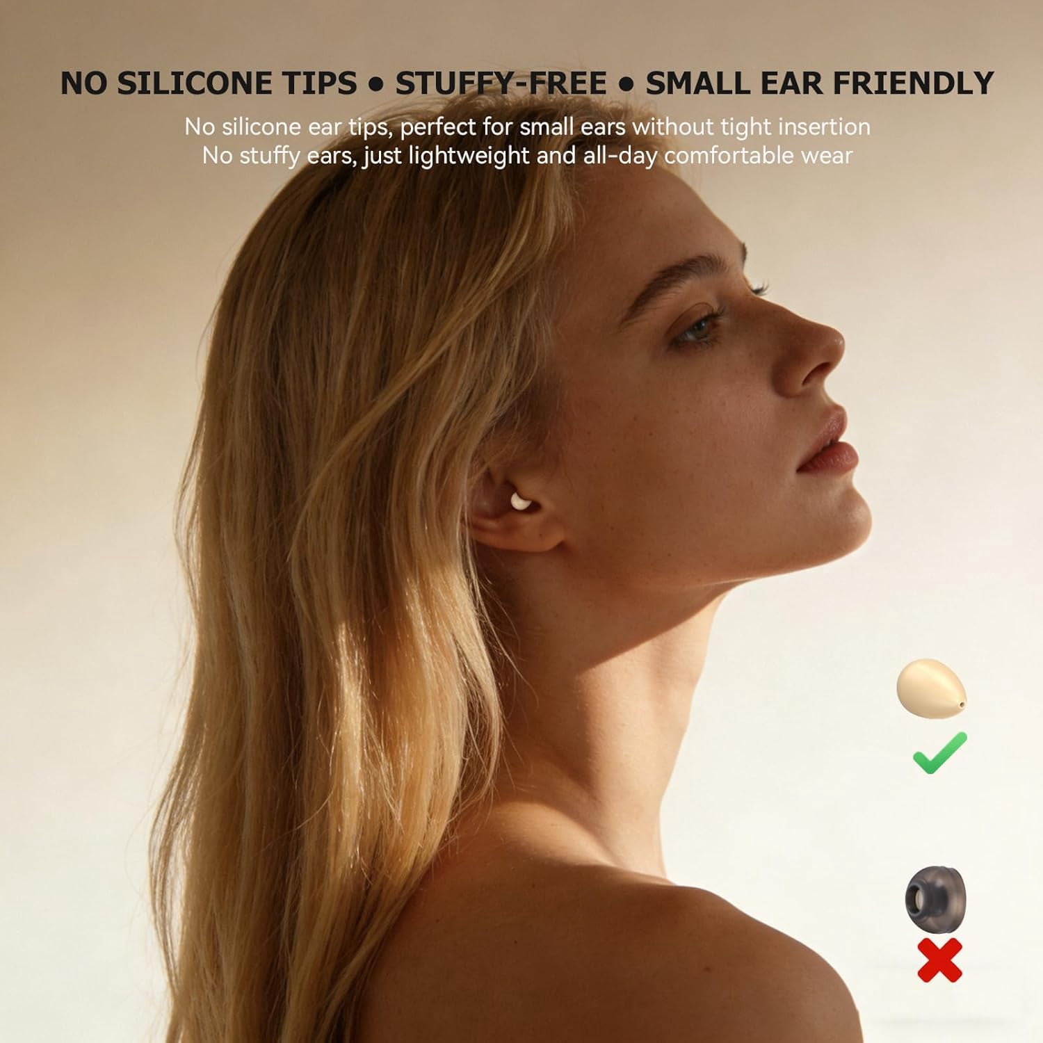 Tiny Invisible Mini Earbuds Wireless Bluetooth Small Invisible Headphones Ear Buds for Sleeping Smallest Micro Hidden Discreet Small Earbuds