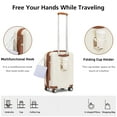 thumbnail image 4 of WEPLUS 20" 3PCS Set Carry on Luggage Set with TSA Lock Carry-on Suitcase with Spinner Wheels, 4 of 12