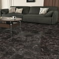 thumbnail image 3 of Marble Peel and Stick Floor Tile Easy to Clean Waterproof Flooring for Kitchen Bathroom Bedroom Light Balck Vinyl Flooring Self Adhesive Floor Tile Stickers Durable Removable Tiles 18PCS, 3 of 17