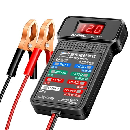 Automobile battery analyzer,Battery Tester Bt-171 Testers Status-indicator Auto 12v Battery Testers With Led Display Auto With Led Bt-171 12v Battery Display Screen Tool Led Display Screen