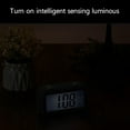 thumbnail image 6 of Christmas Gifts Liweisiy Digital Alarm Clock With Background Lighting Lcd Display Temperature Monitor Snooze Alarm With Smart Clock Calendar D5539 Black, 6 of 6