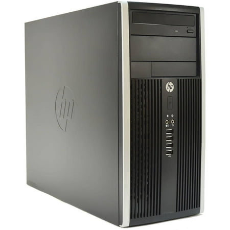 HP ProDesk 6300 Desktop Tower Computer, Intel Core i5, 8GB RAM, 1TB HD, DVD-RW, Windows 10 Professional, Black