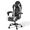 White(Wide Seat), variant on MoNiBloom Ergonomic Gaming Chair with Footrest, Adjustable Headrest and Lumbar Support for Office and Gaming, High-Back Racing Style Computer Desk Chair, White (Wide Seat)