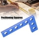 thumbnail image 5 of Firm Woodworking Right Angle Ruler, Positioning Squares, Clear Scale Blue 100MM For Woodworking Work Measurement Tool, 5 of 8