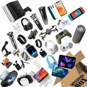 Surprise Gift Box Explosion Birthday Surprising Gift Boxe Premium Electronics Gift Box with Smartwatches & Bluetooth headphones & Tech Gadgets (3-20 Piece Random Assortment)