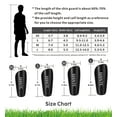 thumbnail image 3 of Uantc Soccer Shin Guards - Shin Guards with Adjustable Straps for Kids/Adults - Shin Pads Reduce Shocks and Injuries - Soccer Shin Guards for Soccer Boys/Girls/Men/Women Black L, 3 of 7