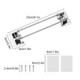 thumbnail image 4 of Youkk RV Shower Corner Storage Bar Corner Storage Bar RV Shower Corner Shower Corner Storage Corner 2 Set 1Set, 4 of 6