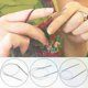 thumbnail image 2 of 20-10mm Stainless Steel Loop Circular Crochet Needles Knitting Needles for DIY Knitting Weaving Pins Needle Craft Tools, 2 of 5