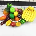 thumbnail image 2 of Billuyoard Frutas artificiales limón fotografía boceto fruta Prop hogar centro de espuma falsa decoración de frutas decoración de cocina Frutas y Verduras Artificiales Amarillo 9.6 cm Billuyoard HA8783-01B, 2 of 6