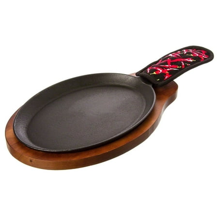Cizph 15 Set Cast Iron Steak Platter With Handle By Update International Walmart Com Walmart Com